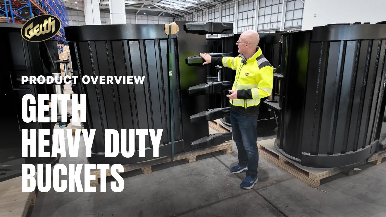 Geith Heavy Duty Excavator Buckets Walkaround