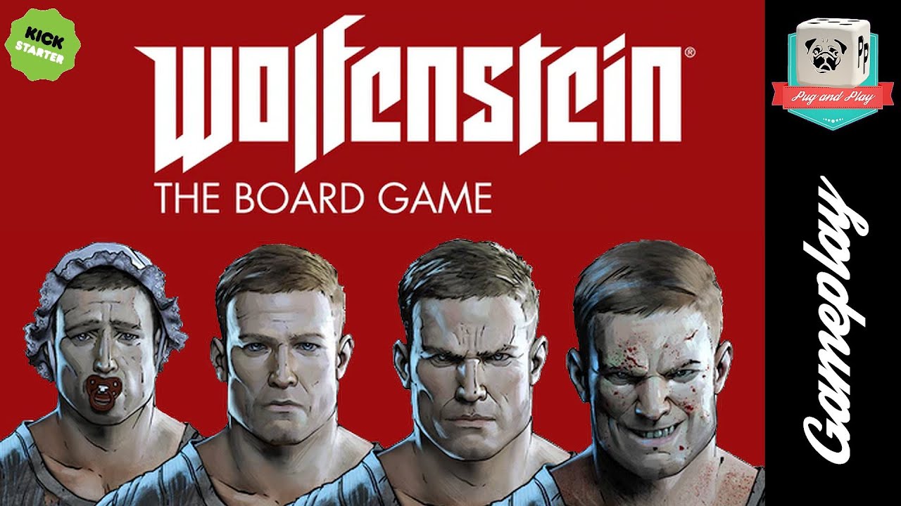 [Gameplay] Wolfenstein The board game (prototype) - Alors, on joue?