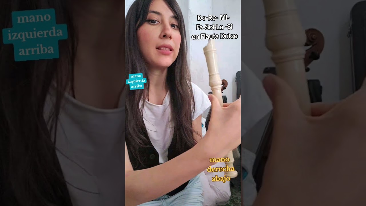 Do re mi fa sol la si en Flauta dulce? #flauta #clasesflauta #tutorialflautadulce