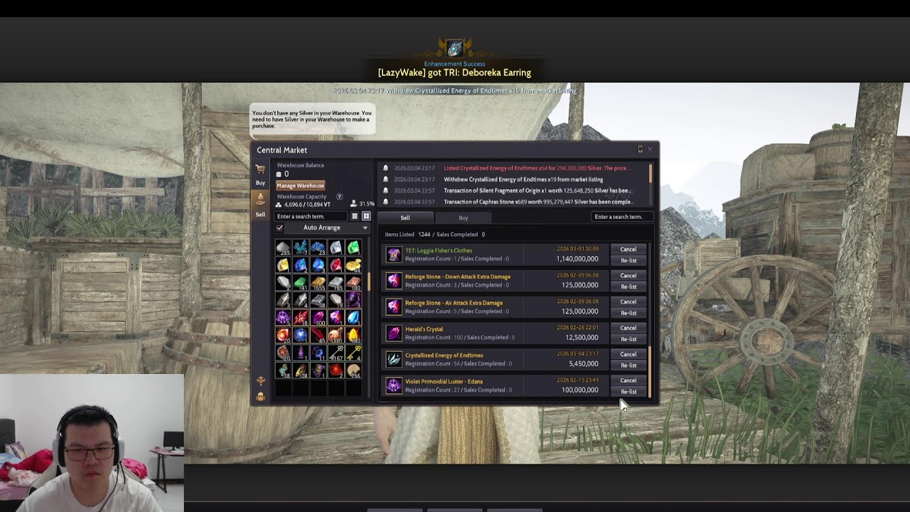seminimal mungkin grinding lah ya daripada bengong | 860 gs | Black desert