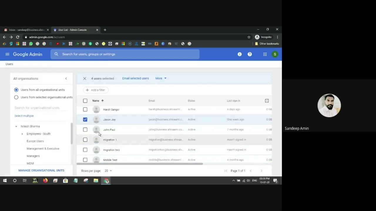 Google Workspace (G Suite) Admin Training