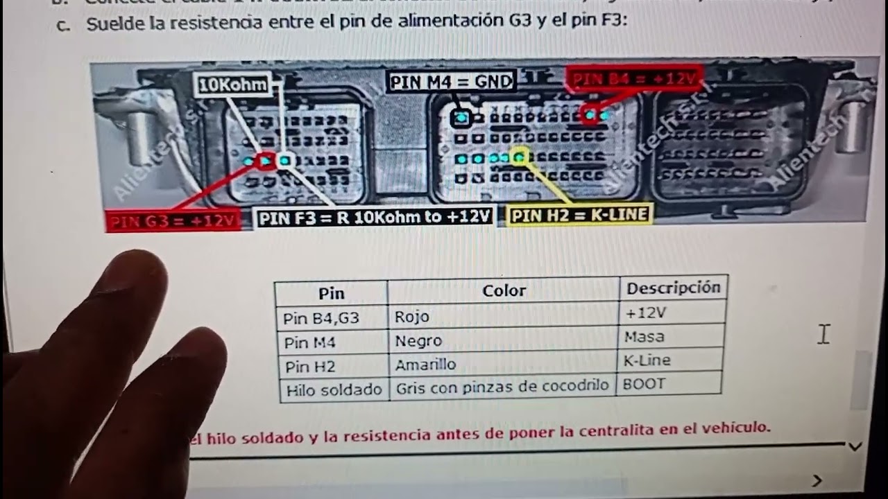 Peugeot Citroën ECU ME7.4.4 IMMO OFF Programación Liberación K-Tag
