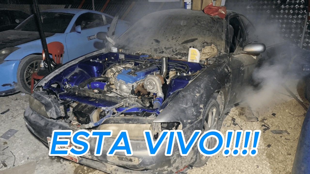 Primer Encendido del 240sx y Arnes de Motor Nuevo!!! | JuanPe25