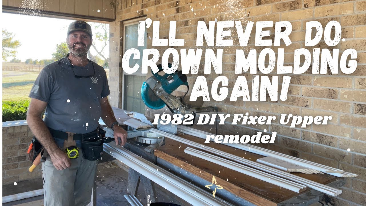 Серия «Texas Fixer Upper» + Приключения по созданию молдингов своими руками + Ранчо 1982 года