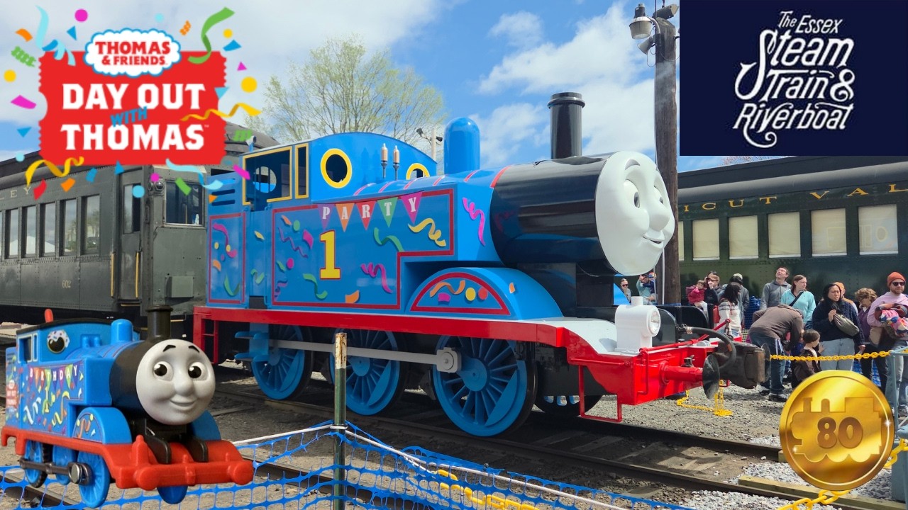 Day Out With Thomas 2025 at the Essex Steam Train Museum, Connecticut