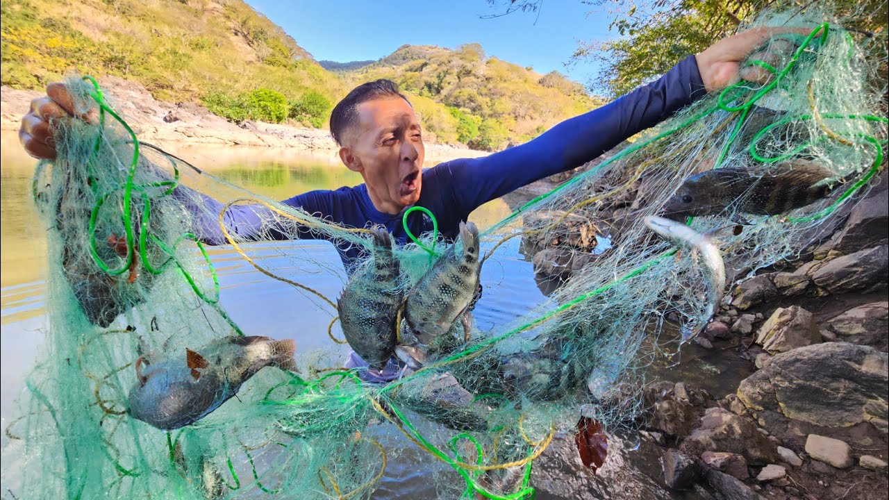 De esta forma pesca Don José