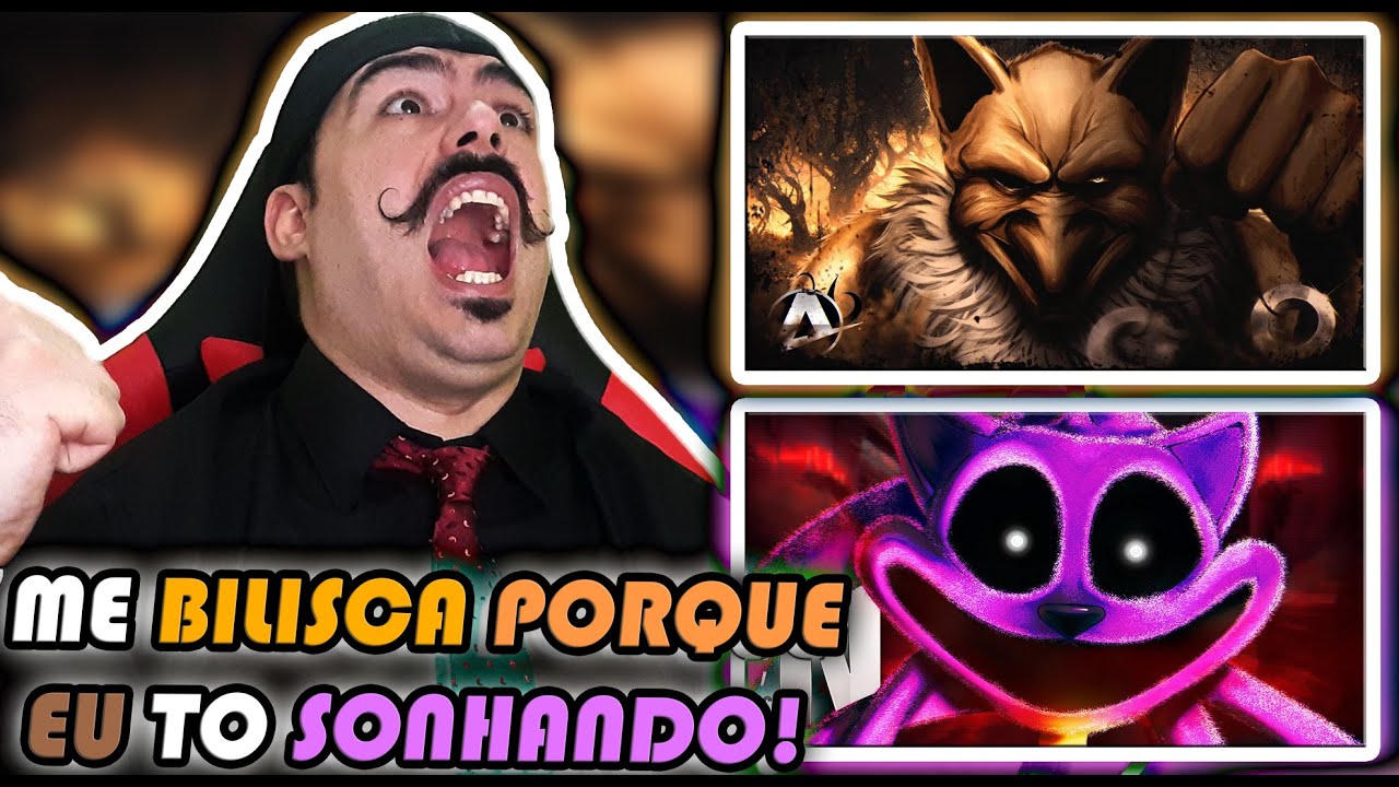 REACT - ♪ Hypno (Pokémon: Creepypasta) | Sonho / Bicho Papão | CatNap (Poppy Playtime)