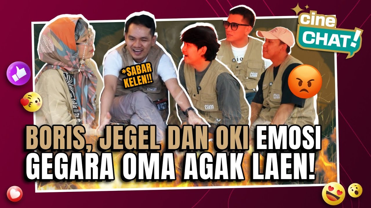 OKI RENGGA MASUK IGD PAS SYUTING, BIKIN SCRIPT BERUBAH? | Cine-Chat Agak Laen: Menyala Pantiku!