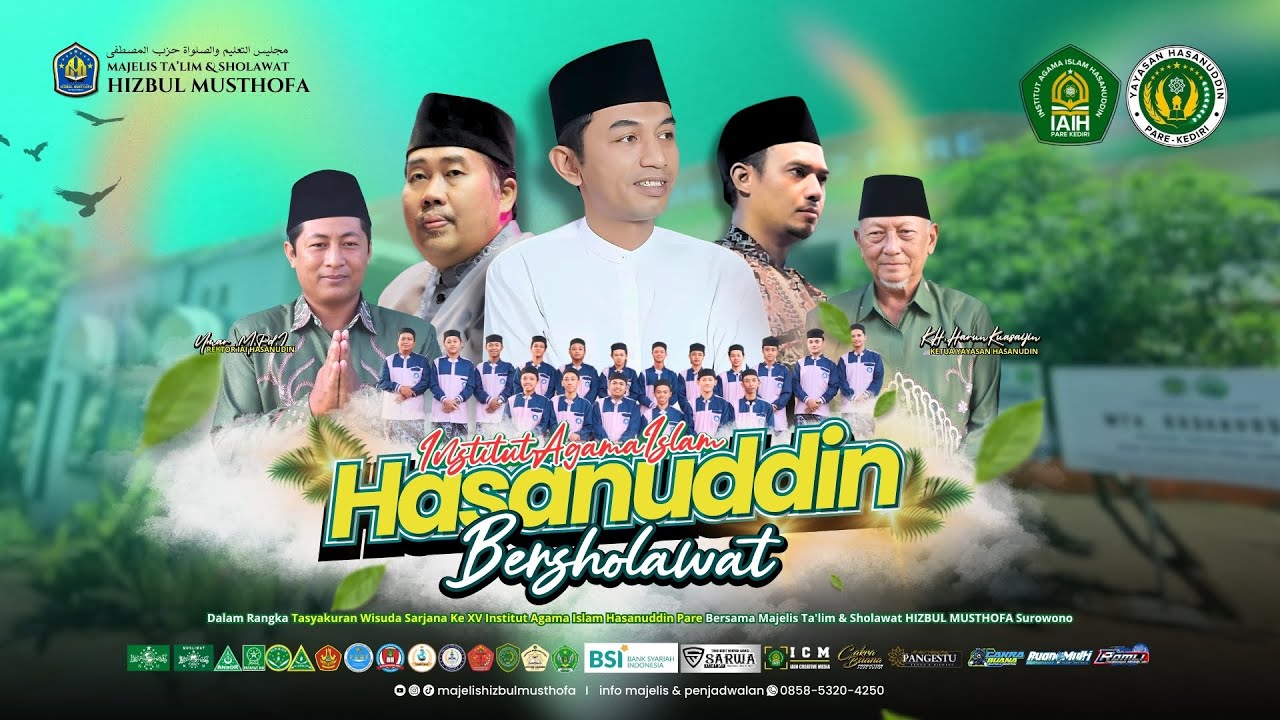 🔴 IAI HASANUDDIN BERSHOLAWAT Majelis Hizbul Musthofa 2024