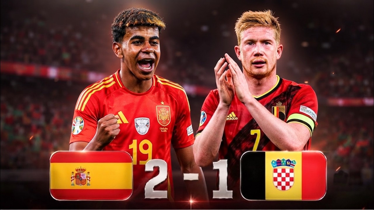 Highlights | Spain 2-1 Belgium | FIFA World Cup 2026&trade;