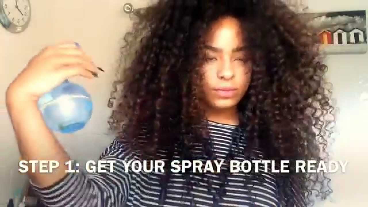 My Natural Curly Hair Routine :)