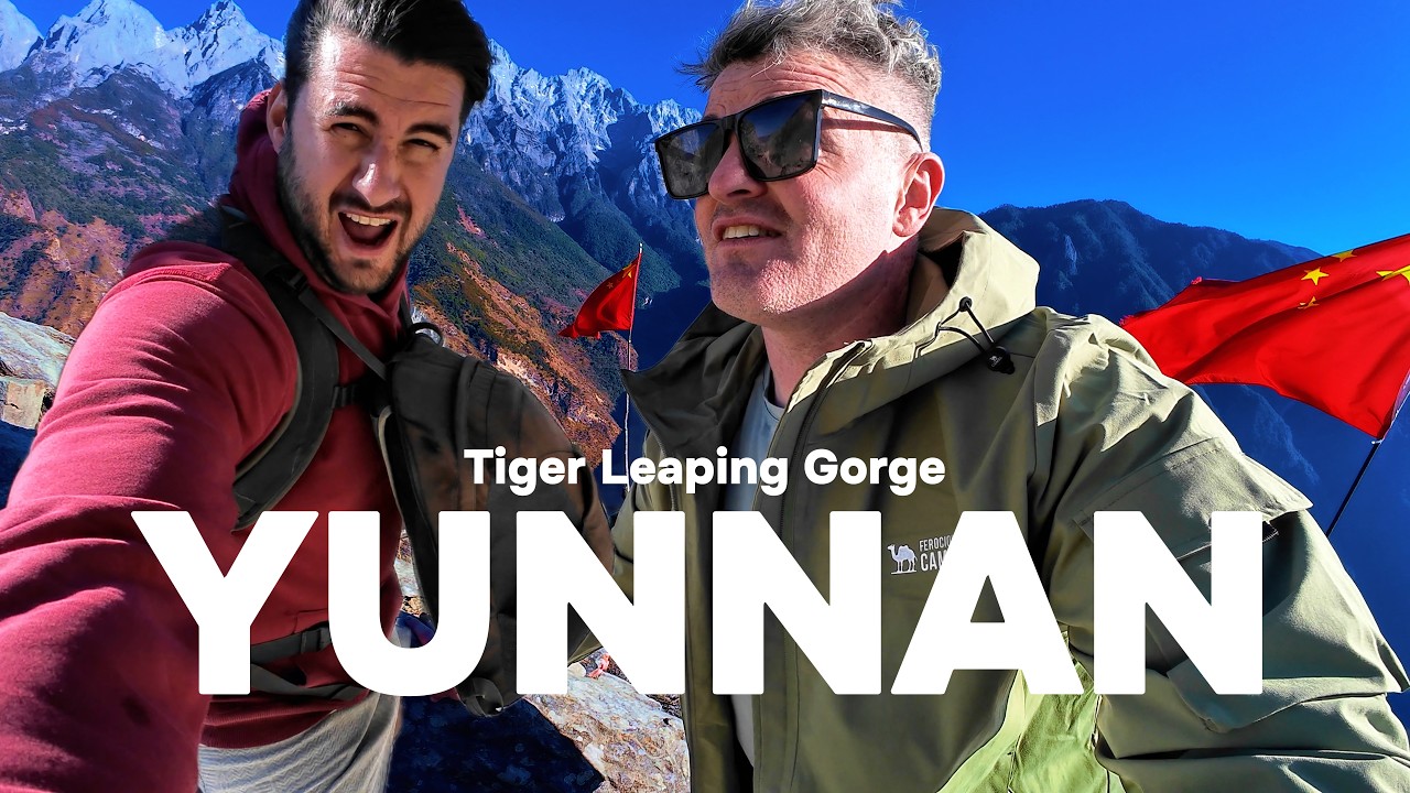 Wild camping China's BRUTAL Tiger Leaping Gorge