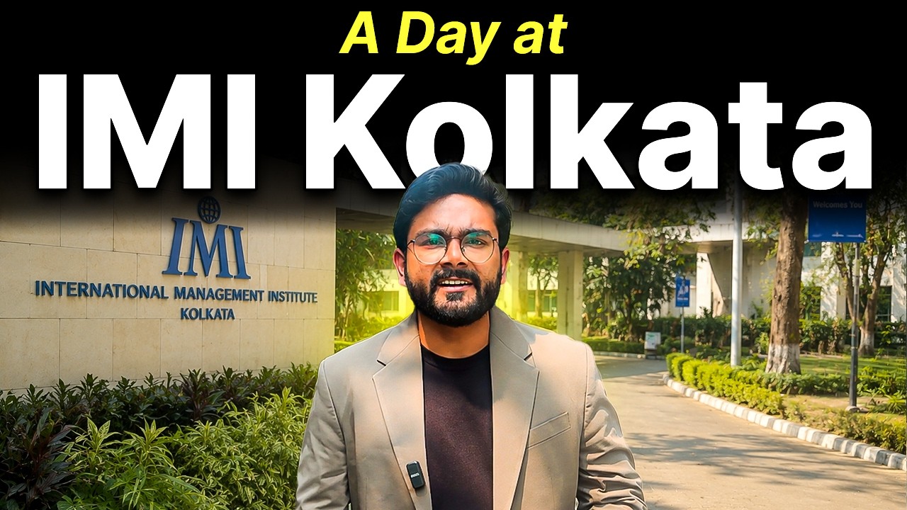 Это ЛУЧШИЙ частный колледж MBA в Калькутте? | Один день в IMI Kolkata
