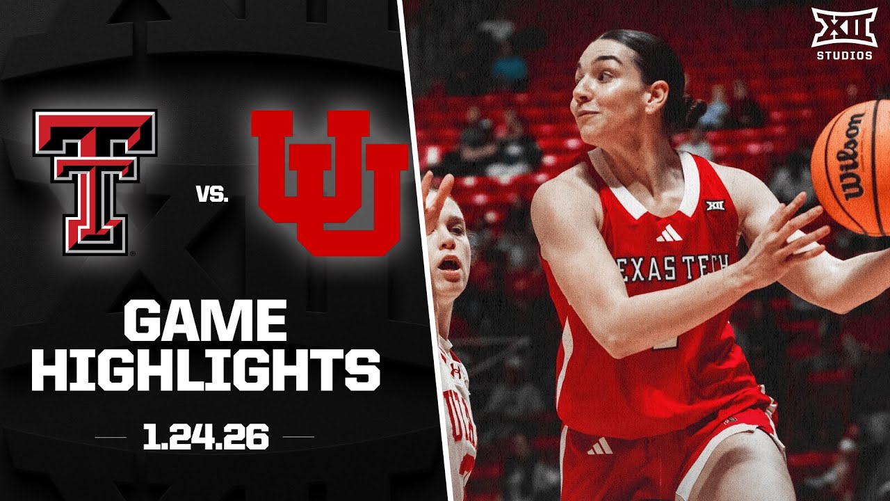 #19 Texas Tech vs. Utah Game Highlights | 2025-26 Big 12 Women's Basketball