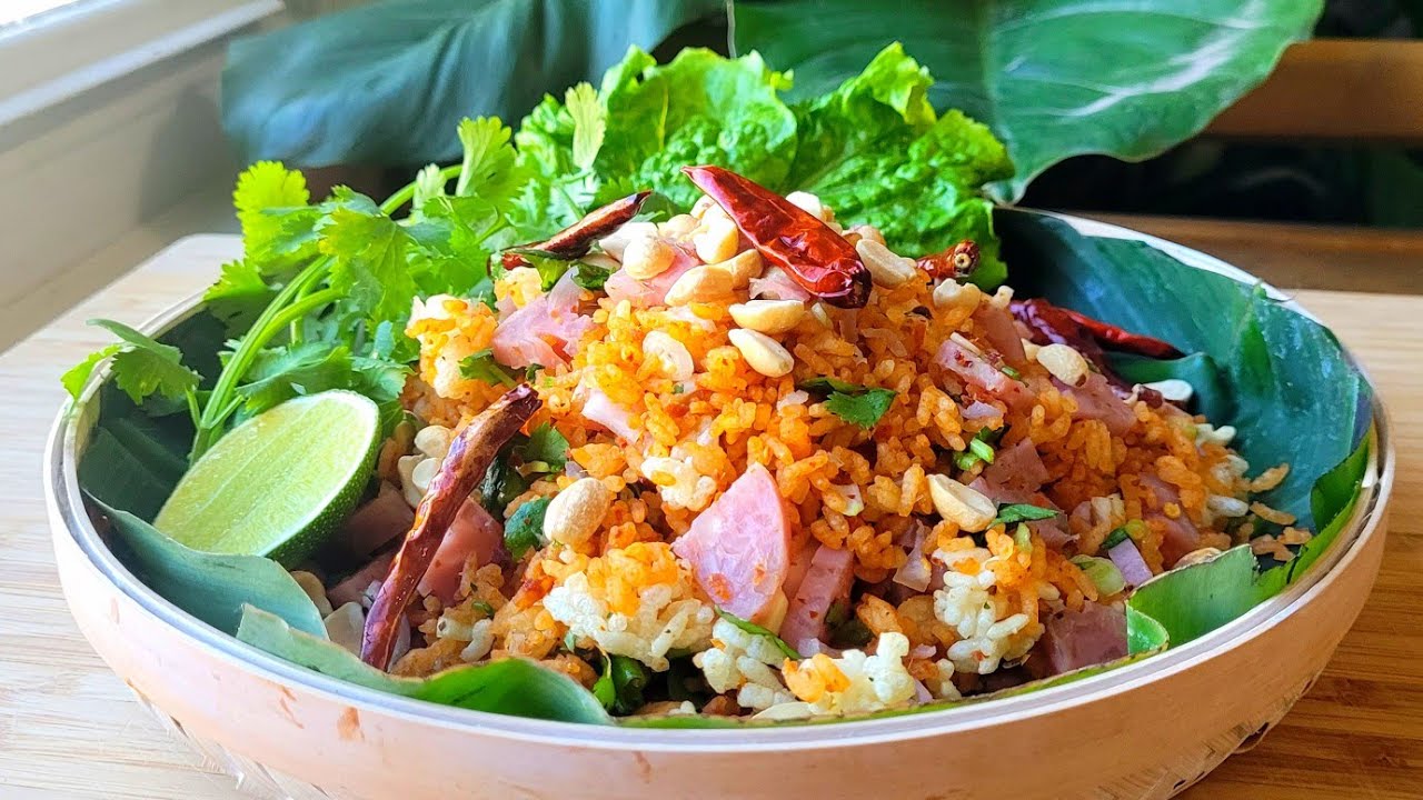 Crispy Rice Salad | Nam Khao