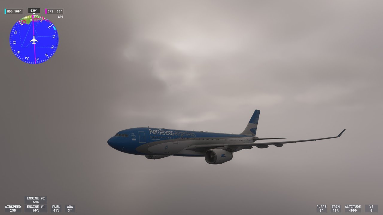 Lluvia, niebla y pulso firme: así se aterriza un A330 en Roma