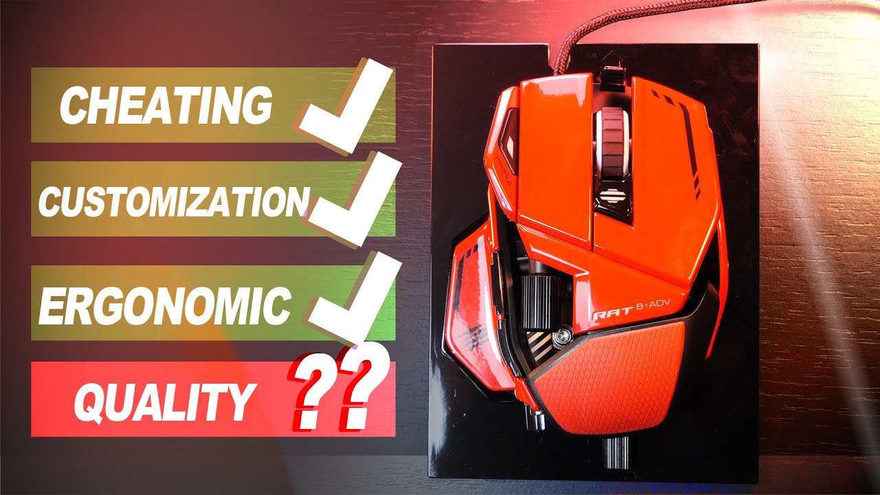 THIS makes CHEATING FUN..! -- Mad Catz R.A.T. 8+ ADV