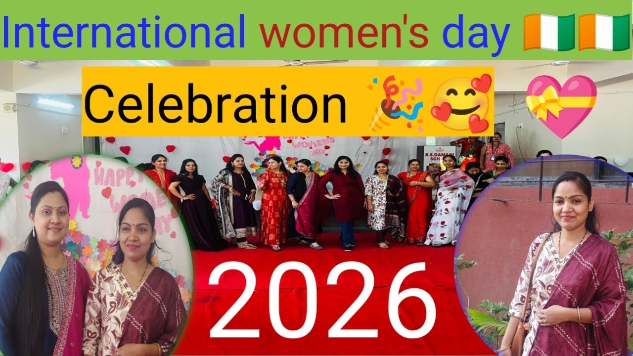 International Women's day celebration 🇨🇮🎉🥰🫰#womensday #youtubevlog # Odia vlog ...