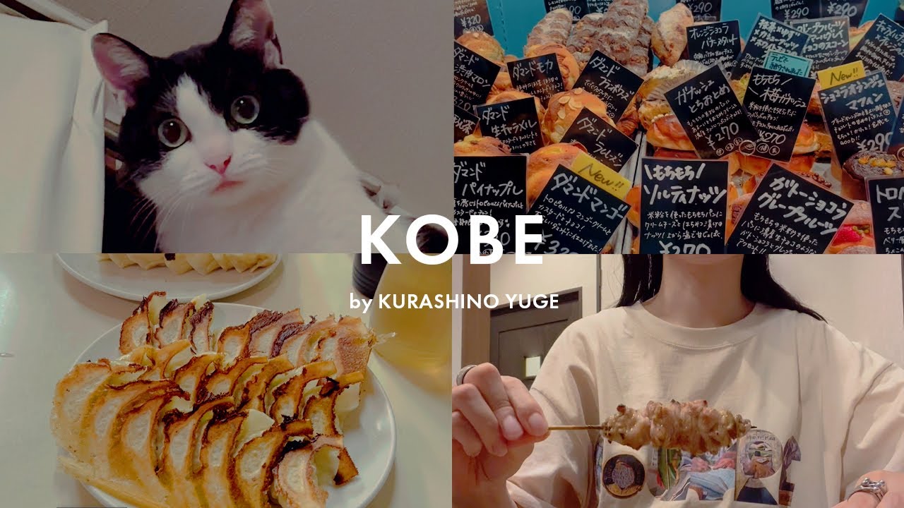 【vlog】神戸diary🚶‍♀️｜おすすめのパン屋さん・餃子・ハンバーガーなど美味しいお店｜三田アウトレットモール｜スプラトゥーン31コラボ🍦