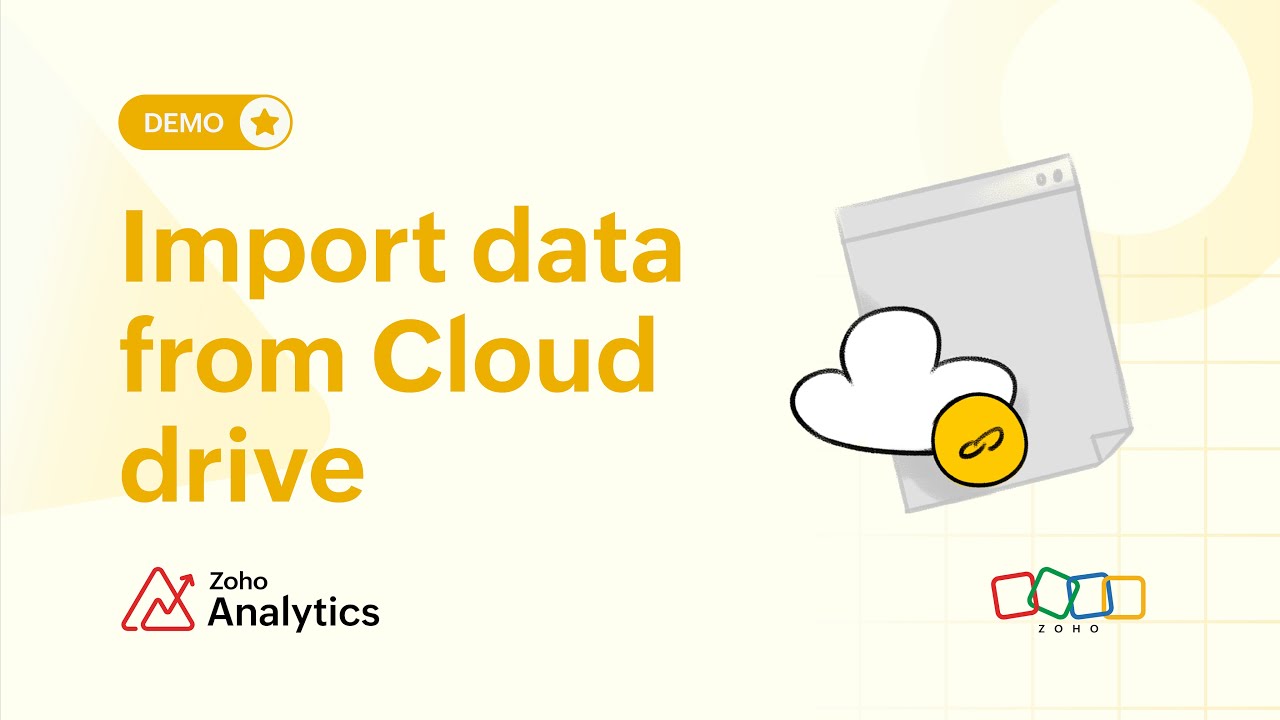 Import data from cloud | Zoho Analytics