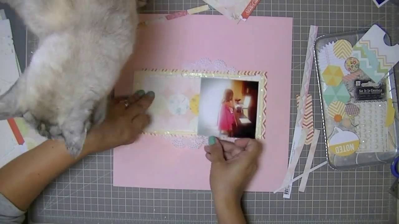 Scrapbooking Process: Early Morning Beauty