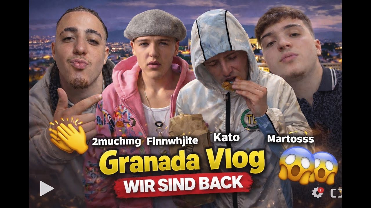 GRANADA-VLOG 🇪🇸 COMEBACK DES JAHRES VON WHJITETV ❗️X 2MUCHMG