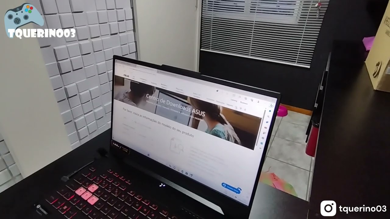 Instalação do W11 no Notebook  Gamer Asus TUF F15