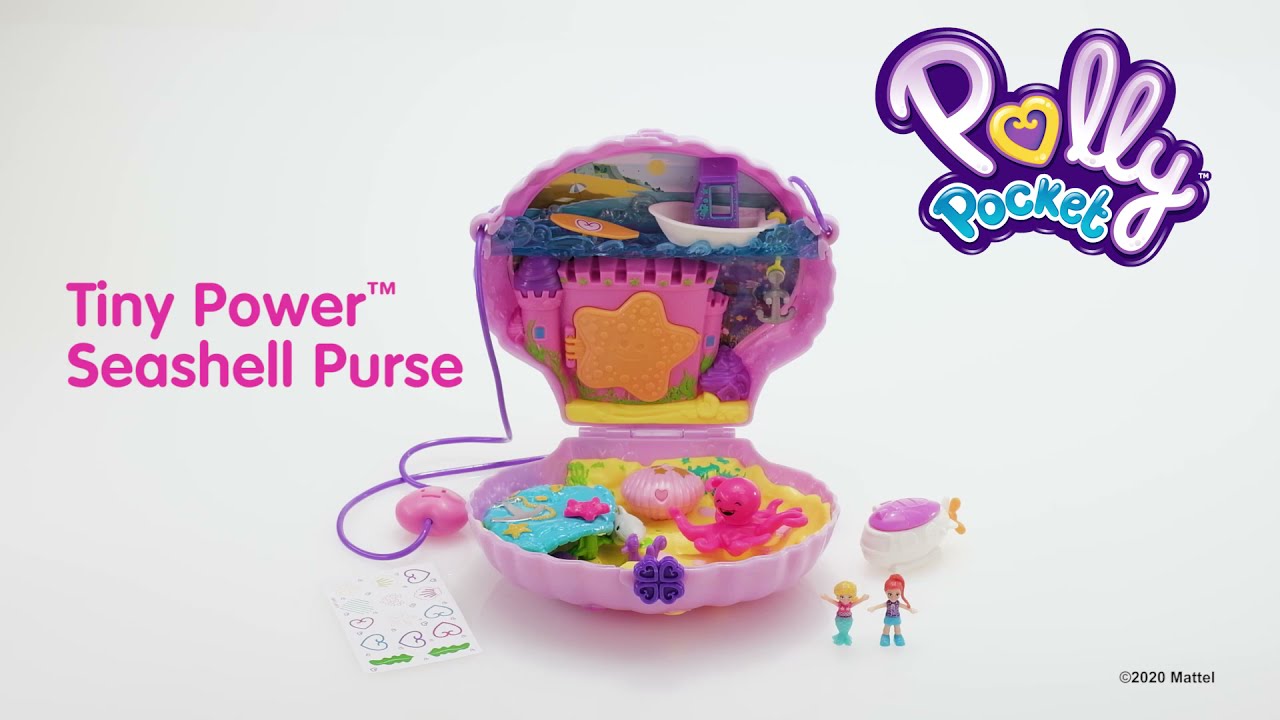 Polly Pocket Playset - Tiny Seashell Purse