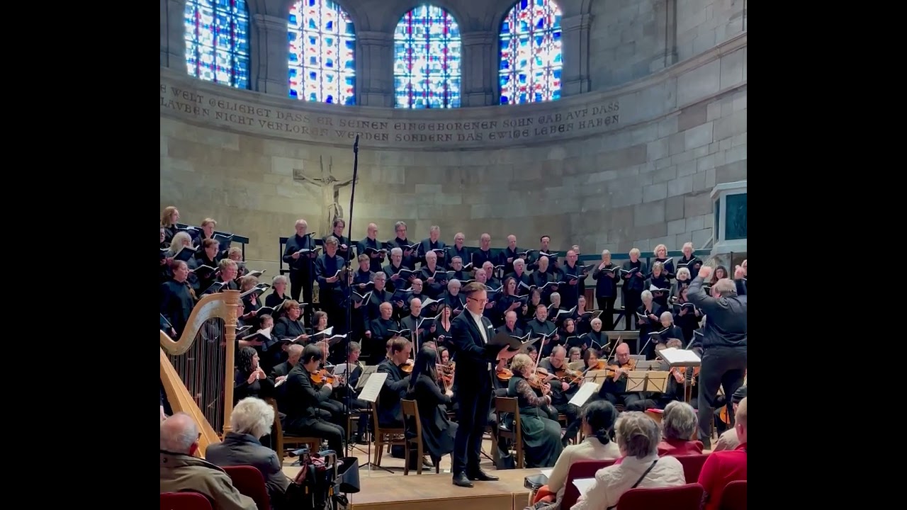 Dmitri sings C&eacute;sar Franck -Seven Last Words of Jesus Christ / Bass Arie with Chorus No.5