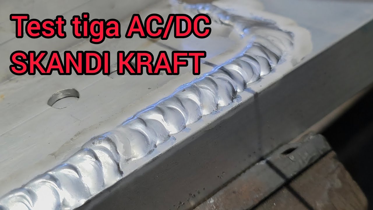 Skandi Kraft tig , pierwszy test 