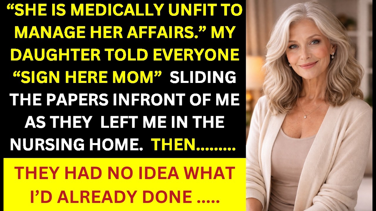 My Children Put Me in a Nursing Home to Take My Assets — So I Played Along Until The Final Reveal