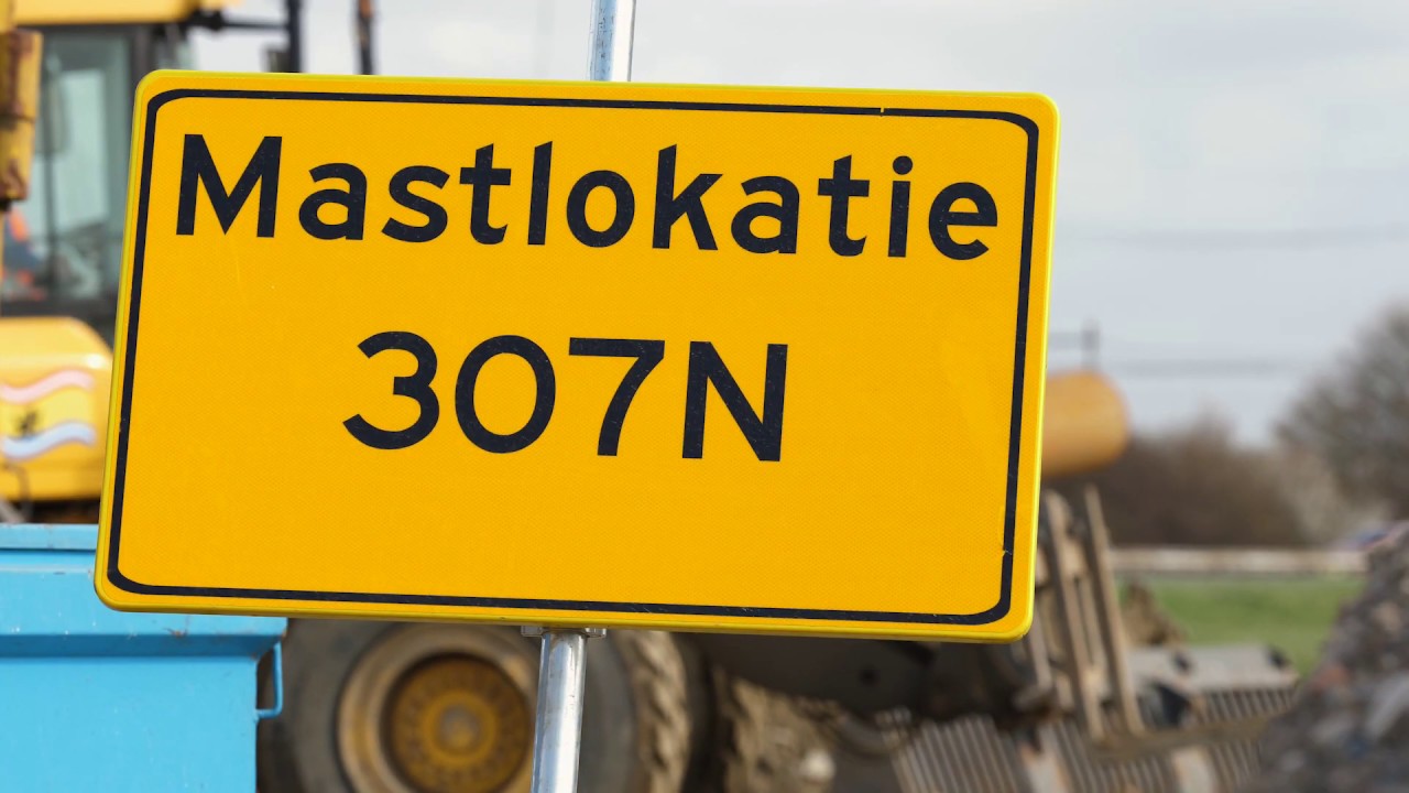 Van begin tot eind: bouw mast 307N in Rilland