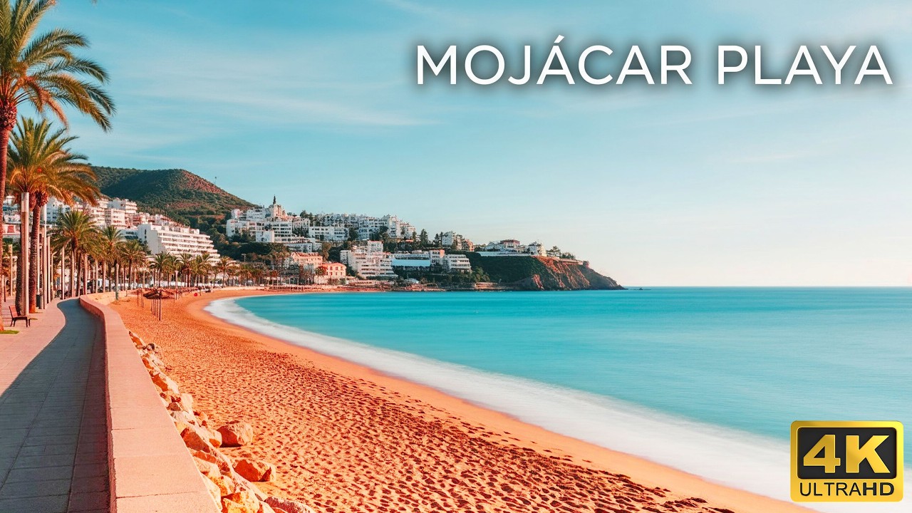 MOJ&Aacute;CAR PLAYA 🇪🇸 | Peaceful Mediterranean Walk Along Costa de Almer&iacute;a