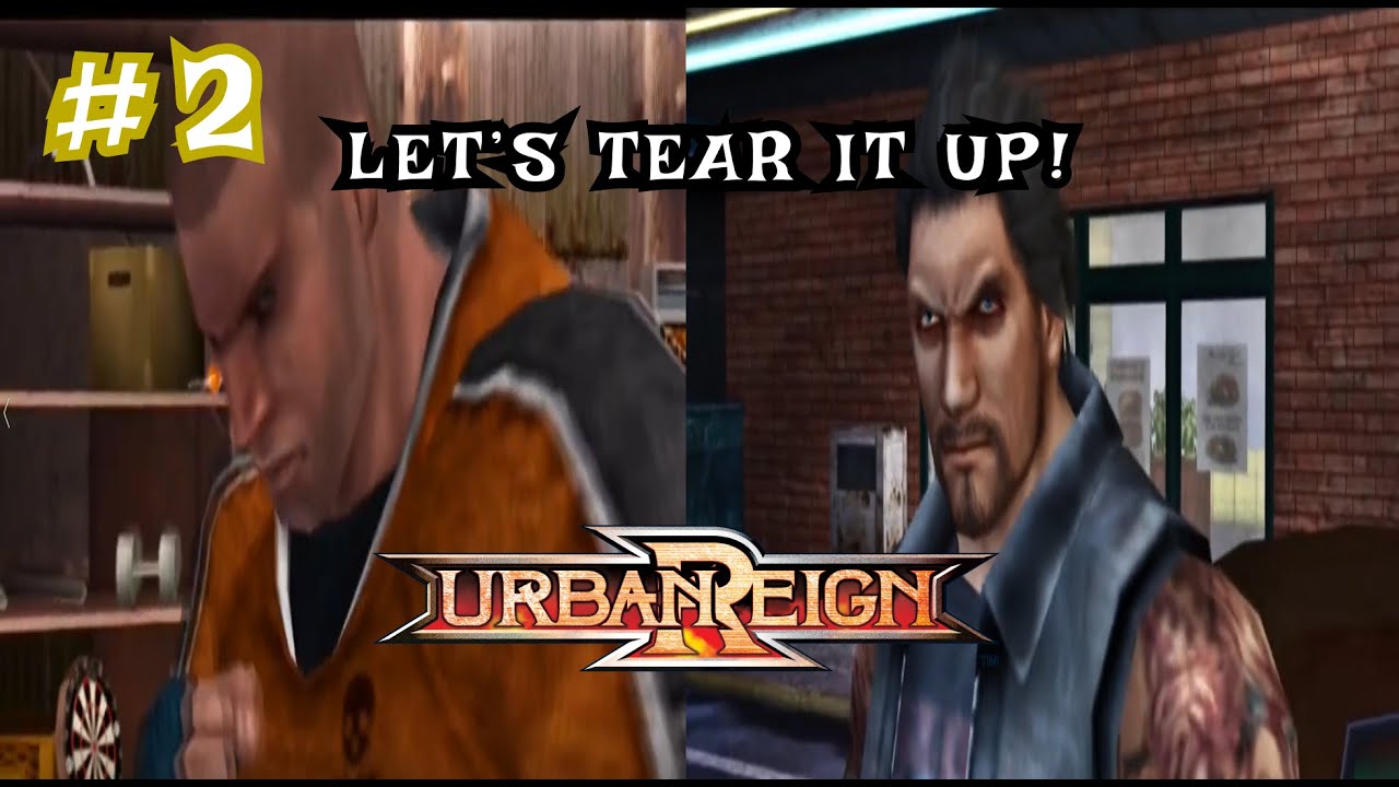 Urban Reign PS2 - Grim and Glen Tearing UP - Chapter 2 | Very Hard