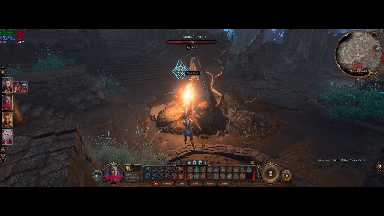 Baldur's Gate 3 - Easy Way to Beat the Arcane Turrets
