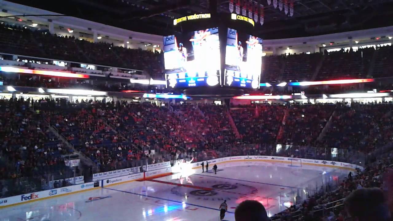 Centre Vidéotron Montreal Canadiens vs Pittsburgh Penguin 2015-09-28
