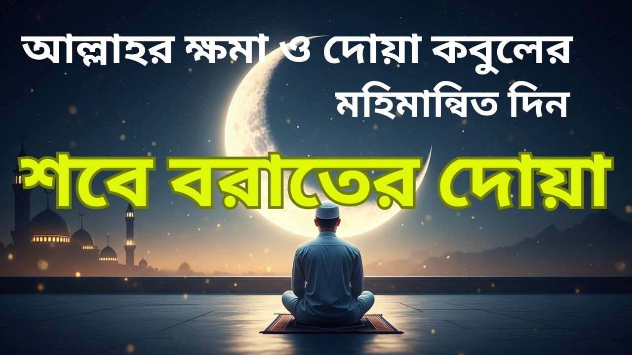 আজ পবিত্র শবে বরাত  ক্ষমা ও দোয়া কবুলের শ্রেষ্ঠ দিন  শবে বরাতের দোয়া ২০২৬  Shab e Barat Dua 2026 Al