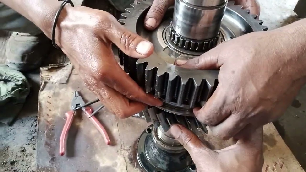 TATA gb 750 gearbox/mannschaft assemble#mechanical gyan#mechanic#mechanical v gyan