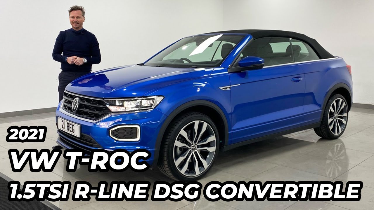2021 Volkswagen T-Roc 1.5TSI R-Line DSG Convertible (VAT Q) 🔵