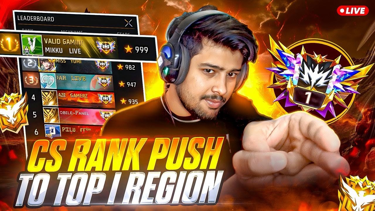 CSR PUSH TO REGION 999+⭐🚀GO FOR 20K 🔥😎🖥#classyff #shortslive #verticallive #freefire #shortsfeed