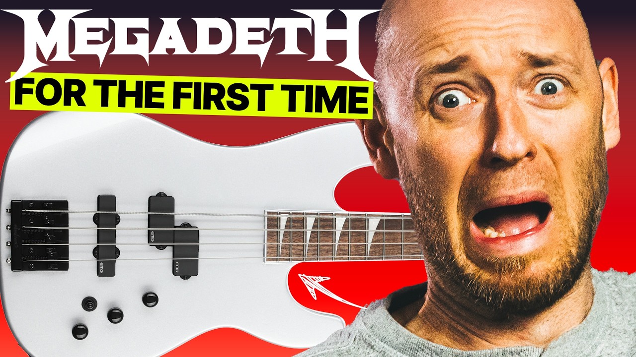 Pro Bassist Hears Megadeth for the First Time