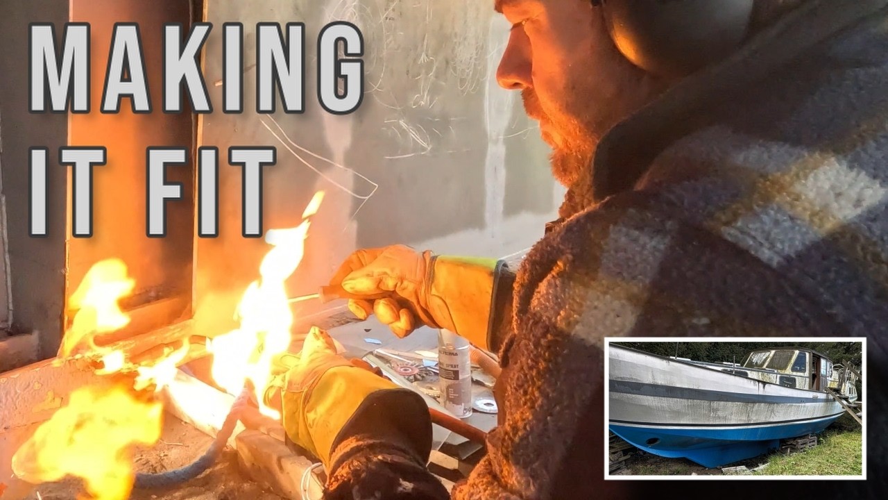 Подгонка следующей обшивки корпуса: от затонувшего судна до кругосветного крейсера SY Carla - Час...