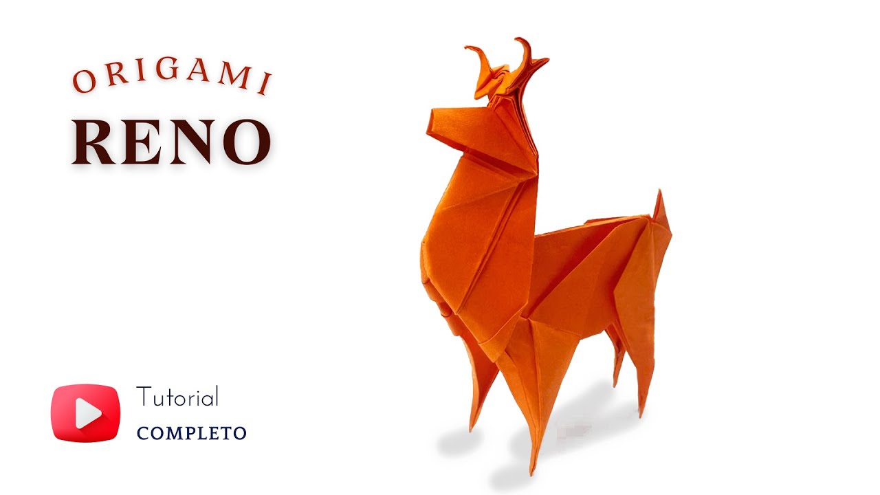 RENO EN ORIGAMI