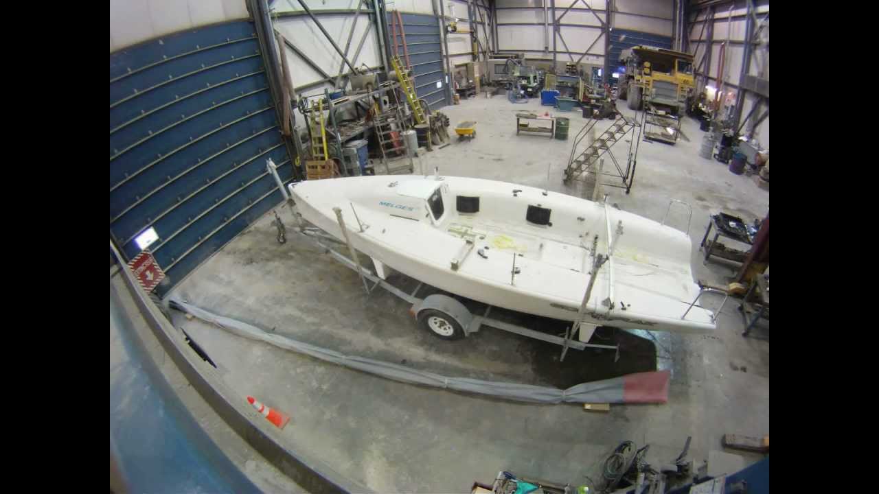 Melges 24 keel removal