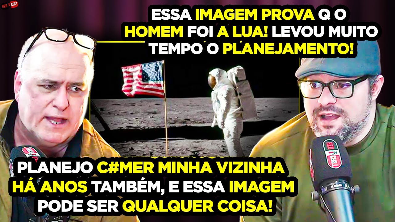 DISCUSSÃO FEIA! RUBÃO PROVOCA AO LIMITE HIME SOBRE A IDA DO HOMEM À LUA