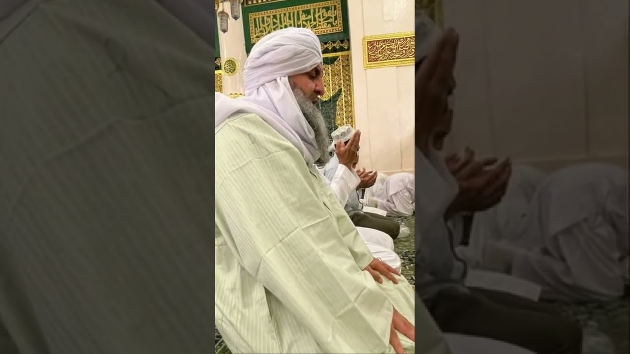الشيخ محمد فوزي الكركري يزور جنة الله في الأرض الروضة الشريفة