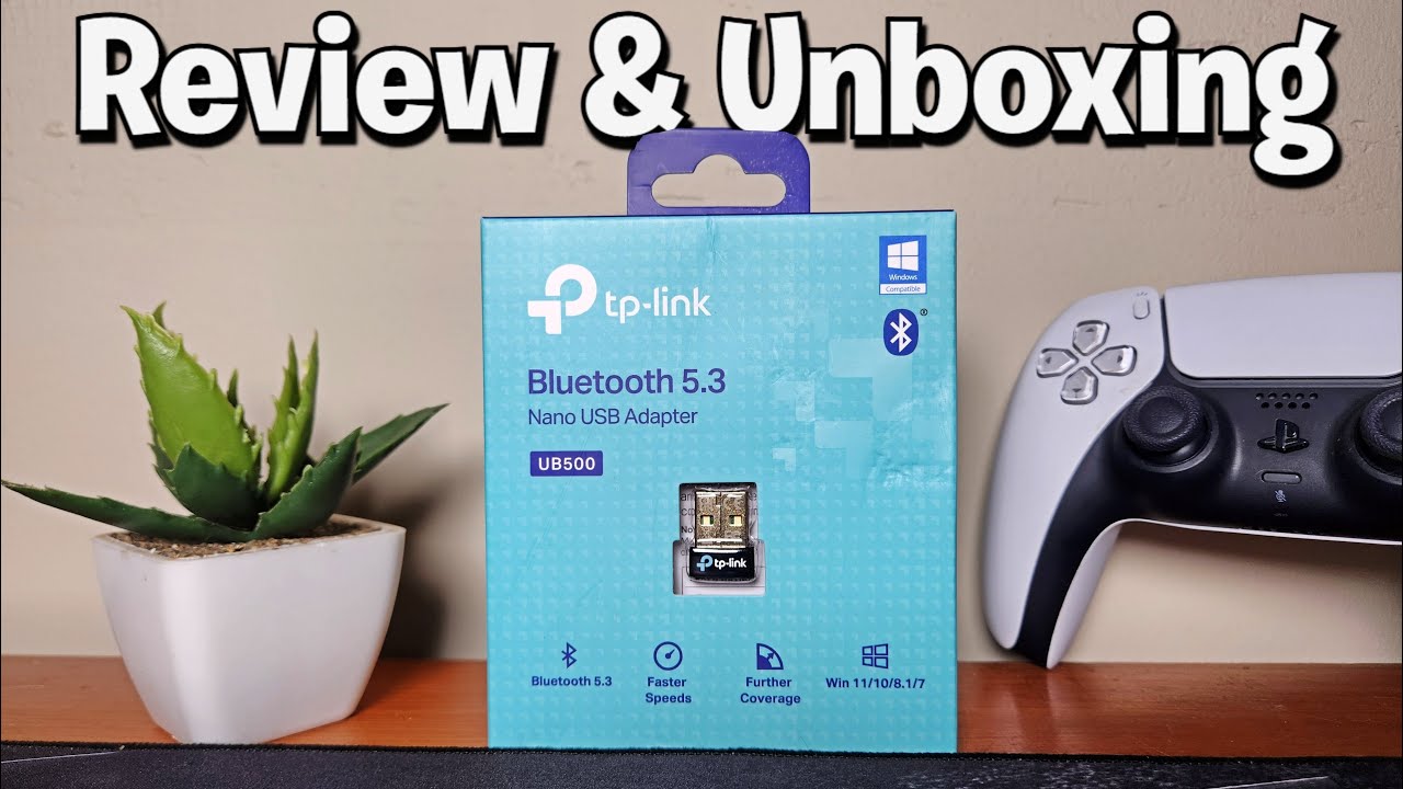 TP-Link UB500 Bluetooth 5.3 Nano USB Adapter - Unboxing And Set Up