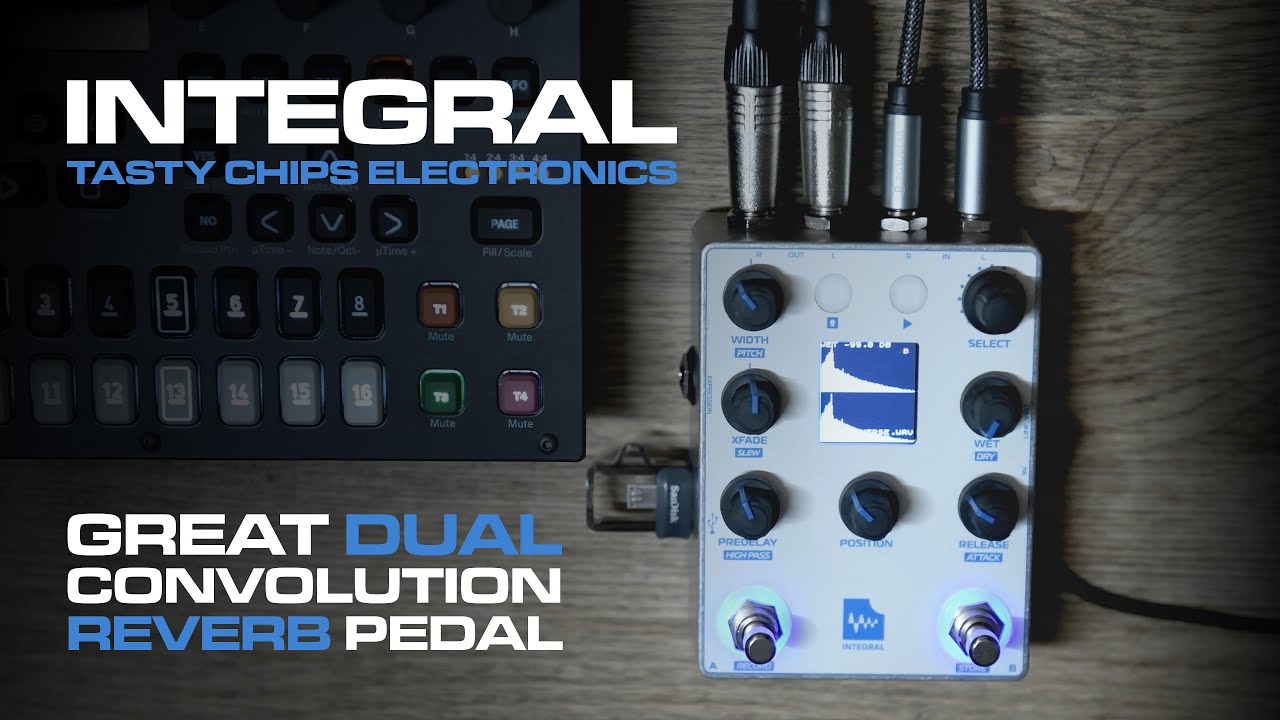 Tasty Chips Electronics - Integral - dual convolution reverb pedal