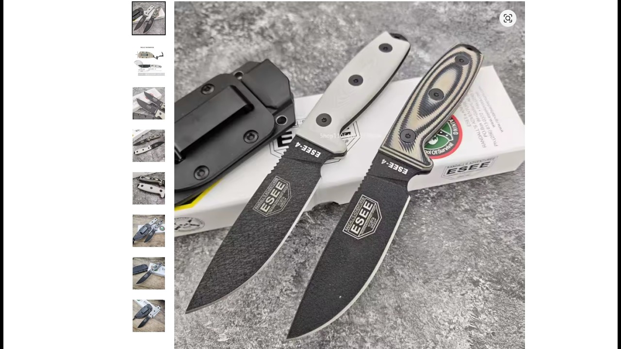 AliExpress Esee 4 против Original 1095 (распаковка и сравнение)