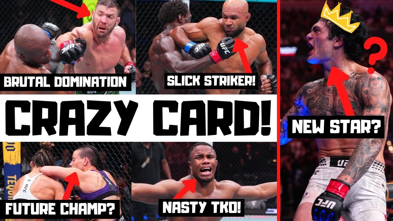 UFC Oklahoma City Event Recap Du Plessis vs Usman Full Card Reaction & Breakdown